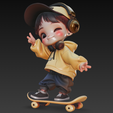 PREVIEW_BOY_001_2.png BOY_001 Chibi Urban Hoodie Kid – Game Ready – Rigged – PBR