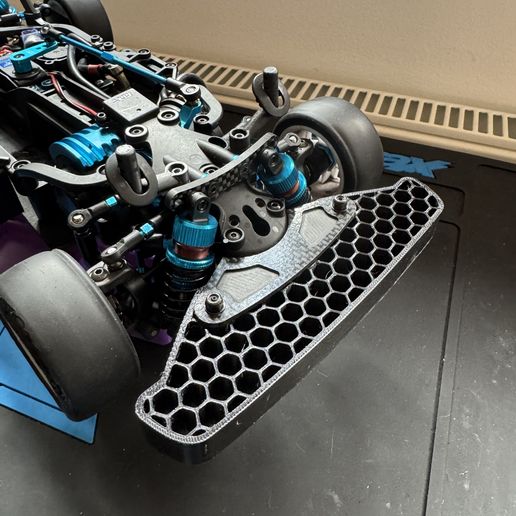 🚗 Tamiya M07 - Front Bumper - Mugen CRX・ STL File for 3D