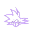 Goku fixed.stl STL file Dragon Ball Cookie cutter set・3D print object to download