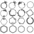 2023-03-10-1.png Laser Cut Vector Pack - 140 Decorative Fretwork Frames