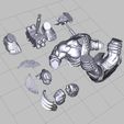 PARTS_.jpg Fichier 3D HULK DE THOR RAGNARÖK MODÈLE INSPIRÉ DE RAGNARÖK POUR L'IMPRESSION 3D・Plan à imprimer en 3D à télécharger
