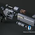 Helldivers-Senator-Pistol-Exploded.jpg Helldivers 2 - Senator Revolver Pistol - 3D Print Files