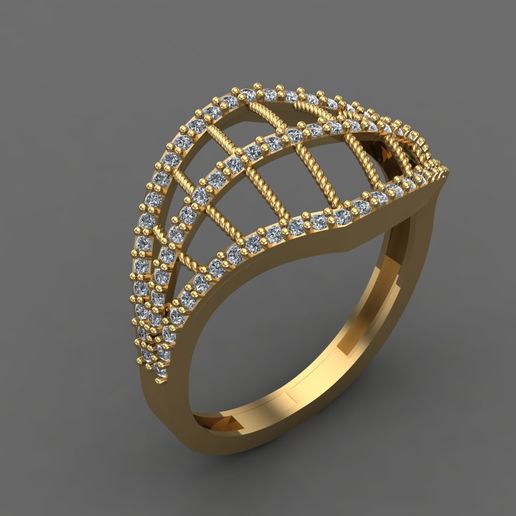 WOMEN RING - 3DM RENDER DETAIL 3D PRINT MODEL - 3D model