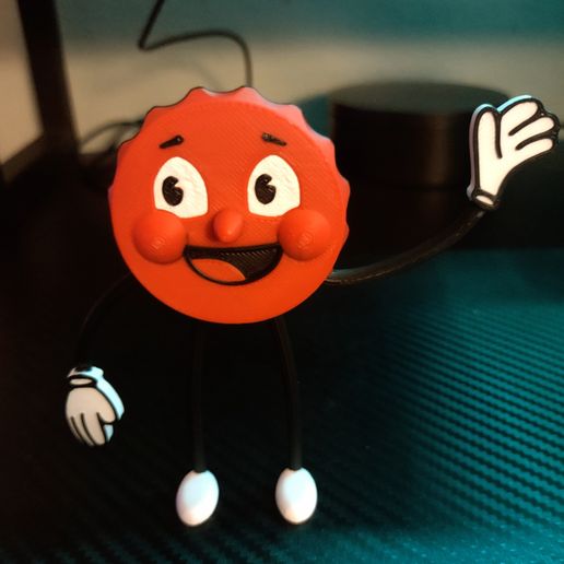 🎨 Fallout Cappy Figurine・ STL File for 3D printing・Cults