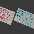 Circuit.png STL file Double-Button Carbon Microphone (Works) Hula-Cow Style・3D printable model to download