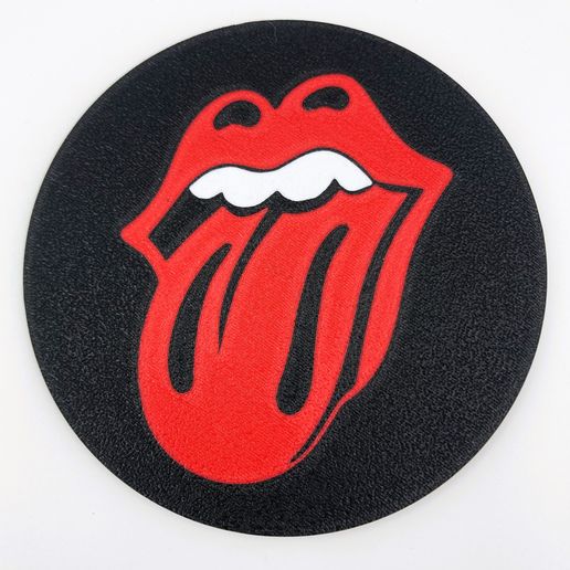 Magnet Rolling Stones / Imán Rolling Stones 3D model