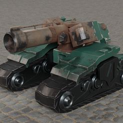 BASTION1.jpg Archivo STL Overwatch - Bastion Tank・Objeto imprimible en 3D para descargar