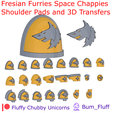 Space-Wolves-Shoulder-Pads-3-v1-3.png Fresian Furries Space Chappies Shoulder pads and 3D Transfers