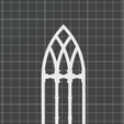 Screenshot-2026-06-16-120730.png Gothic Windows STL & SVG  Set-3   (18 Authentic Designs in 1) | Wall Decor | Detailed Customizable Gothic  Cathedral Windows