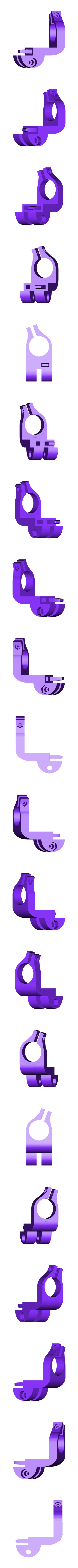 Base Half 1.STL HC -SR04 Fully Articulating Enclosure - Ultrasonic Sensor Mount