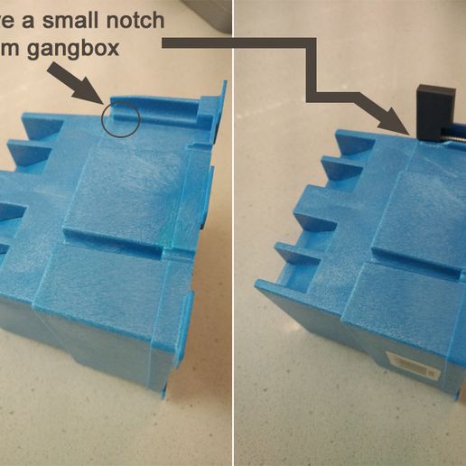 Free STL file Gang box replacement tab・3D printable model to download・Cults