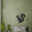 Squirrel.png Squirrel Wall Art