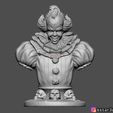 01.jpg Pennywise Bust High quality - IT chapter Two - Halloween 3D print