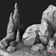 45.png BIOFORGE - CAVE BASE - STL OBJ