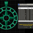 4.png COMPASS PENDANT 3d printable model