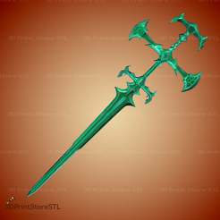 1.png Fichier 3D Viego Sword LOL league of legends - Fan Art 3D print model・Design pour imprimante 3D à télécharger