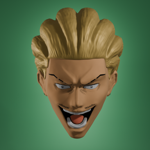 Kinji Hakari Custom Customizable Headsculpt - Jujutsu Kaisen