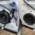 Before-After.jpg Front Door Speaker Spacer Ring 6.5" for IONIQ 5