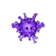 __COVID-19_Virus_STL.stl COVID - 19 Virus Halloween Deco Coronavirus Resin 3D printable