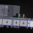 000017.jpg Automatic Li-Battery Mobile Battery Sticker Labeling Machine 3D CAD Model
