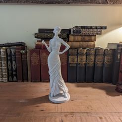 PXL_20230808_085608469.jpg 1920s flapper girl antique statue