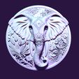 09.jpg elephant medallion for casting