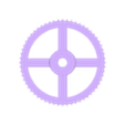 bed_level_wheel.stl Bed Leveling Wheel, minute marks