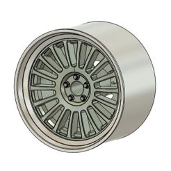 Rotiform-IND-2.jpg STL file Rotiform IND Rims for Diecast 1 : 64 scale・3D printing idea to download