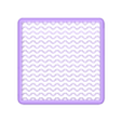 wavy 80.stl Wavy Texture Tool For Polymer Clay, Wavy Line Clay Texture Tool, Clay Earring Tools, 2 Size Included, Digital STL File, No: 796