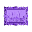 351.stl STL-Datei Taj mahal cnc router frame art kostenlos・3D-Druck-Modell zum herunterladen