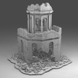 4.png World War II Architecture - Shelled  tower