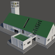 iglesia-con-campanario-03.png 3D Church in N scale (updated)