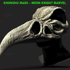 _1default.343.jpg Файл STL Маска Кхоншу - Лунный рыцарь Marvel・Шаблон для 3D-печати для загрузки