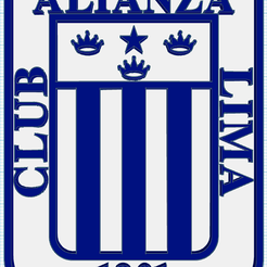 Alianza.png Key ring Alianza Lima Coat of Arms