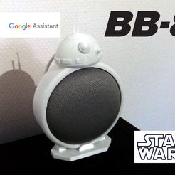 20190310_201309.jpg Fichier 3D gratuit BB-8 Google Home Mini・Objet pour impression 3D à télécharger