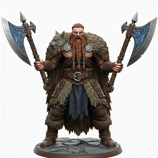 Viking Barbarian - DnD