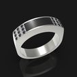 Hope-002-1-1.jpg Archivo STL Anillo con esmalte 001.・Plan de impresora 3D para descargar