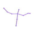Cygnus.stl 52 Constellations set in 3D glow in the dark