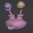 zsquirt.png Chess Pack Squirt from DKC3 3D print model