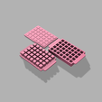 Embed-tray-5-7-cube-1.png Vassoio incorporato Stampo per bombe da bagno