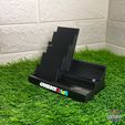 w11.jpg 5xゲームカートリッジホルダー付きゲームボーイカラスタンド