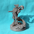 Magic-printed.png Magia, un mago half-orc - dnd miniature [presupported]