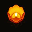 20240103_123418-01.jpeg Lotus Flower Tea Light Holder