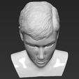 14.jpg Audrey Hepburn black and white bust for full color 3D printing