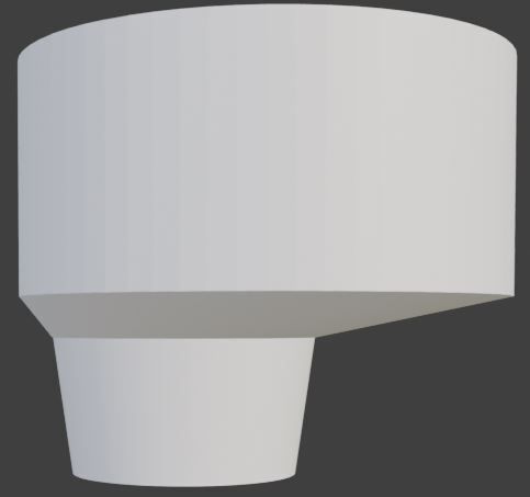 Car cup holder for large Cups 3D model