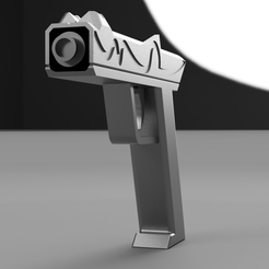 side_front_render.PNG Mini Space Gun | Prop Gun | Sci-Fi | Lensor Radii