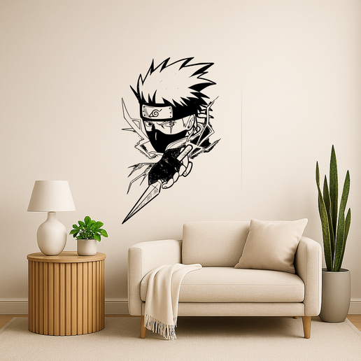 Naruto Kakashi Hatake With Sharingan