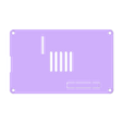 case_top_v01c.stl Raspberry Pi Model B case
