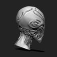 7.jpg Alien Bust 6 - Extraterrestrial Sculpture STL File 3D print
