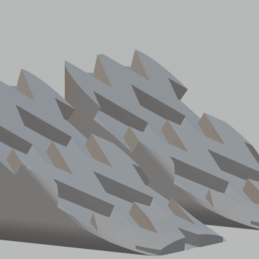 1/10 Scale Set of Wheel Chocks 3D model